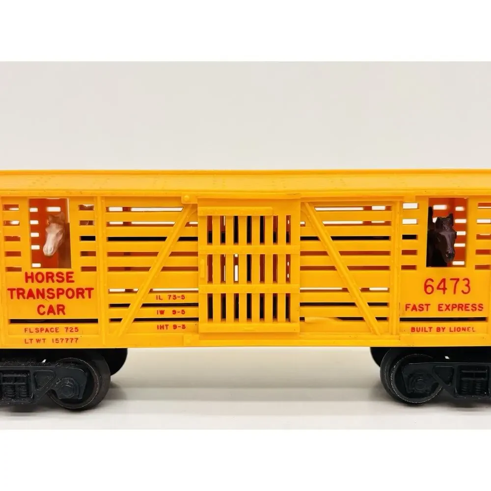 Lionel Postwar O Horse Transport Car 6473